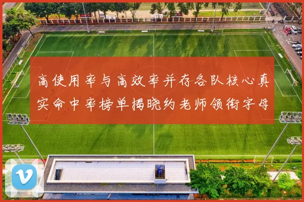 高使用率与高效率并存各队核心真实命中率榜单揭晓约老师领衔字母紧随其后